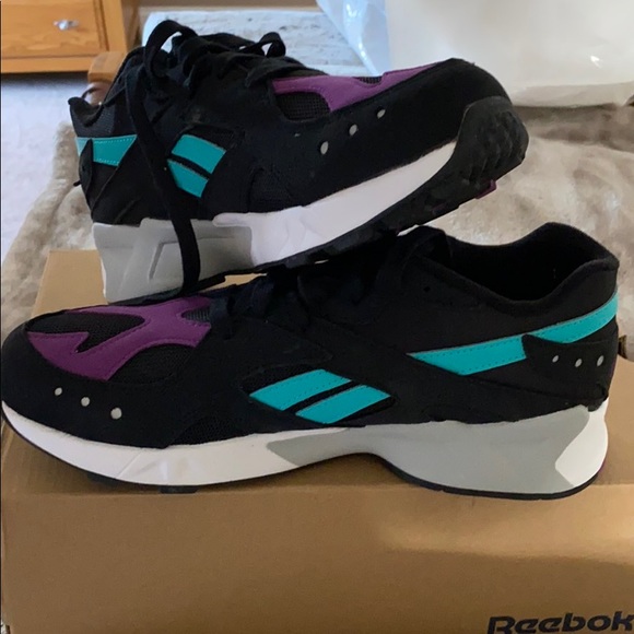reebok aztec purple